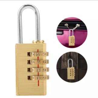 4 digit password pattern lock for luggage bag (high quality)