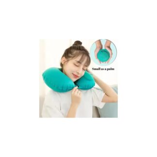 Inflatable Travel Pillow U-Shaped Neck Pillow Automatic Inflatable Air Pillow Head Rest Air Cushion