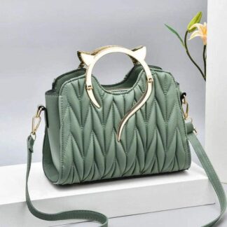 LOOK Fashion Women Handbag Leather Women Messenger Bags With Ball Toy Female Shoulder Bags