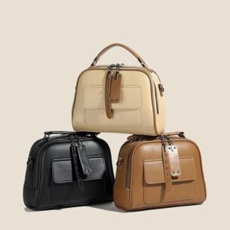 New High end ladies' handbag multi-layer large capacity commuting bag