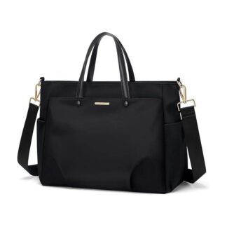New Women Tote Bag Oxford Large Handbag Shoulder Bags (Black)