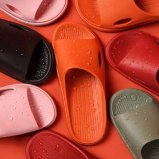 Summer Home Slippers for Women Indoor Anti-Slip Lightweight Couple Bathroom Shower Soft Soled Comfortable Household Footwear