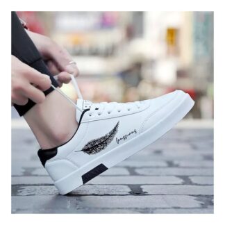 Running Sneakers Black Color Casual Lace-Up Shoes Winter And Summer Men'S Shoes - Shoe For Boys - Shoes For Men - Sneakers For Men - Shoe For Boys