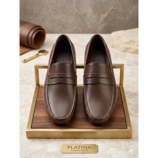 Loafer Styles' Rubber Shoes Winter and Summer Water Proff and Wind Proof Shoe For Men Color Chocolate