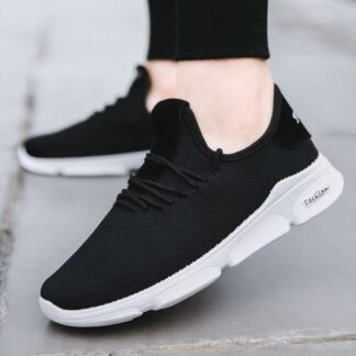 Running Sneakers Black Color Casual Lace-Up Shoes Winter And Summer Men'S Shoes - - Shoe For Boys - Shoes For Men - - Sneakers For Men - Shoe For Boys - Shoes For Men