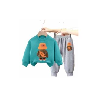 Children Clothes Sets Winter Sweatshirt+Pants Sport Suits for Kids Boys Girls Warm Tracksuits Kids Clothing