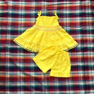 Beautiful Cotton Fabric Girls Frock set for 0-2 years baby dress, girls frock, girls fancy frock