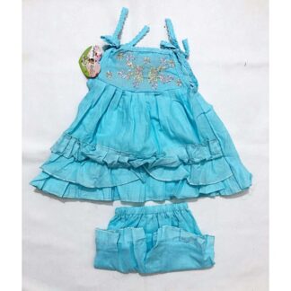 Cotton Baby Girl Floral Dress.