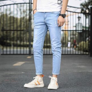 New Stylish & Fashionable Slim Fit Denim Jeans Pant For Men"s