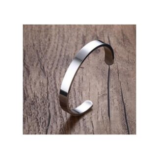 Men’s Stainless Steel Bracelet Elegant Modern Design with Refined Detailing, Durable & Stylish Everyday Accessory