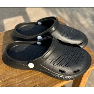 Men’s Casual EVA Clogs – Black Color, Lightweight & Comfortable Footwear