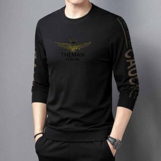 Stylish Casual Cotton Long Sleeve T Shirt For Men