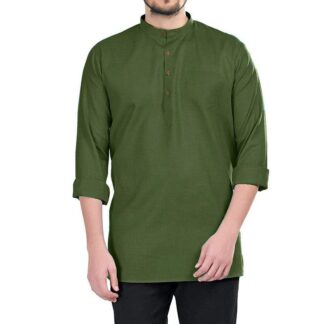 Men's full sleeve Shirts  Katua Design Short Ethnic wear Short Fatua Full Sleeve Clothing for Men's Wear -Katua
