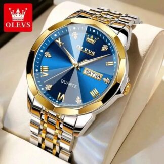 OLEVS Stainless Steel Watch for Men – Model 9931, Elegant & Robust