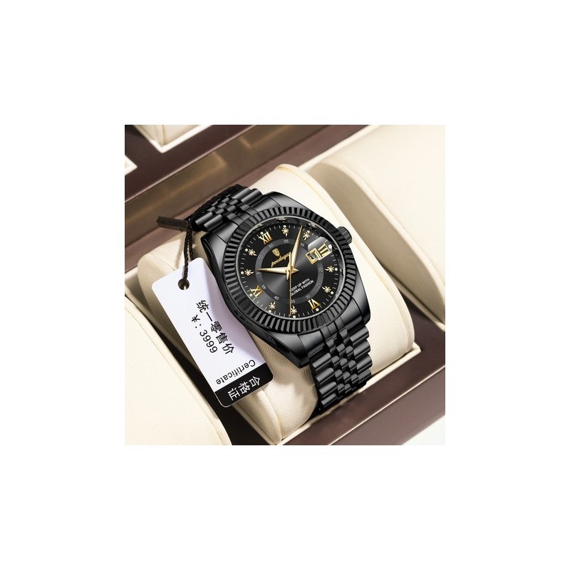 POEDAGAR 910 Luxury Stainless steel Wrist Watch For Man - Waterproof Men Watch Quartz - Stainless Steel Men's Watch - Stainless steel Watch .