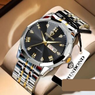 Binbond Watch for Men - Toton Black Dial