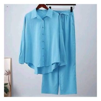 Two Piece Suit 2 Set Womens Western Dress Stylish Trendy Outfit Charming Look Classic Style Lightweight Fabric